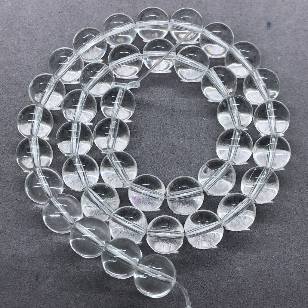 White Quartz Crystal Beads 6-10Mm