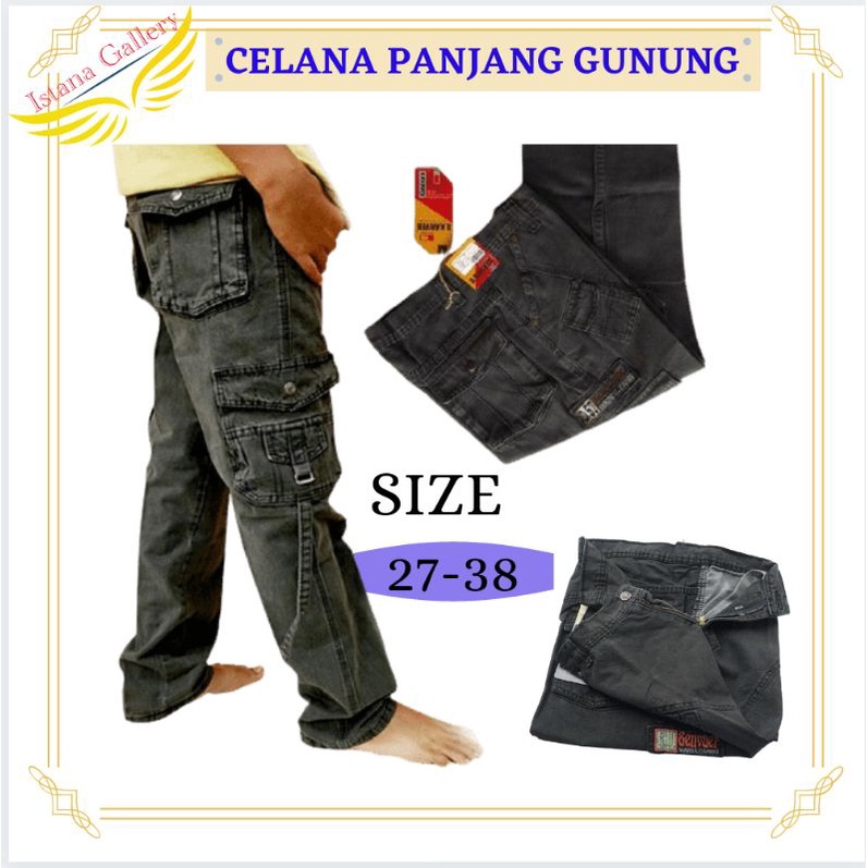 COD√CELANA CARGO PANJANG PDL PRIA DC KARGO DEWASA GUNUNG HIJAU ARMY UNTUK Cowok 27-38 MURAH D'KARVER