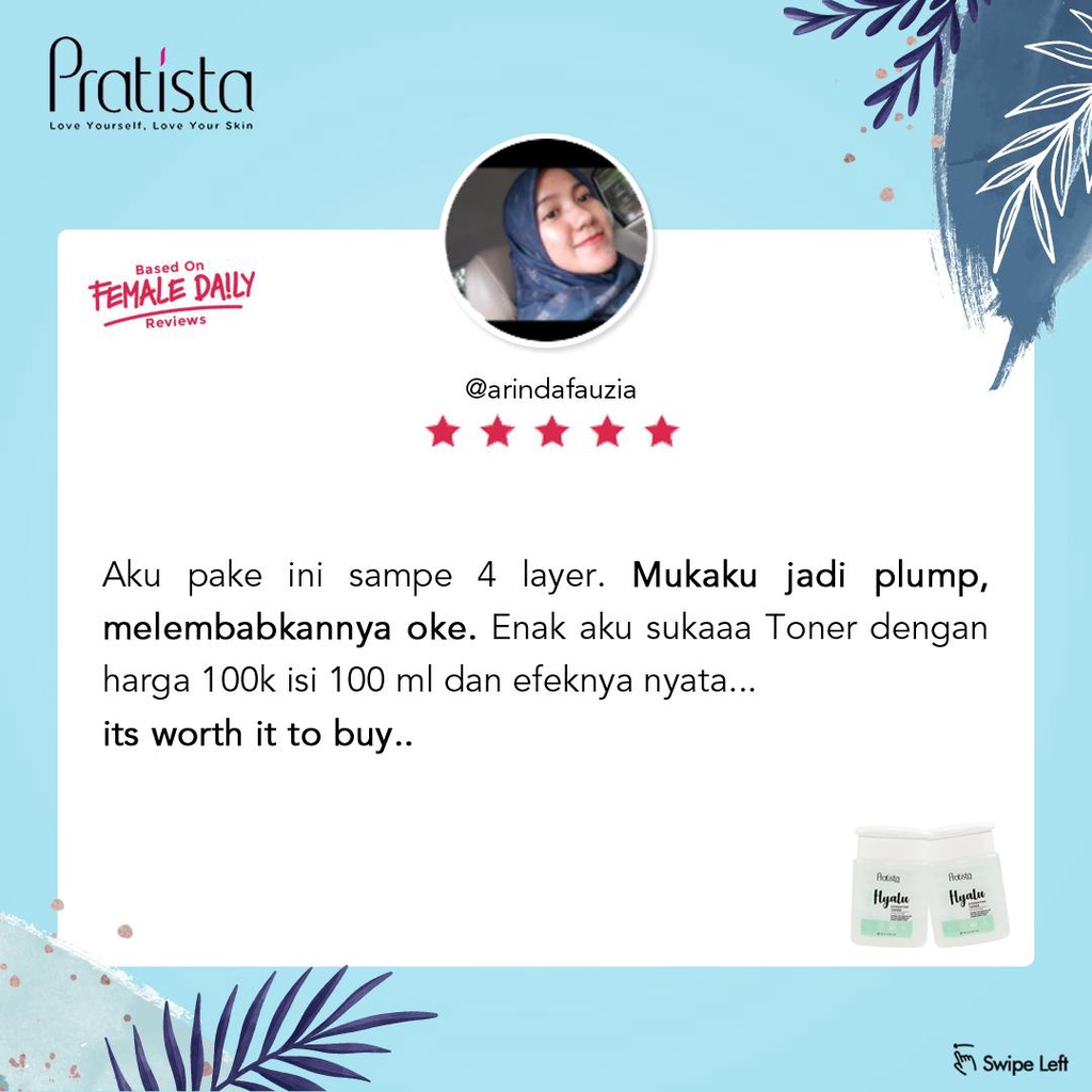 Pratista - [Bundling] Hyalu Hydrating Toner &amp; Derma Pure Cream