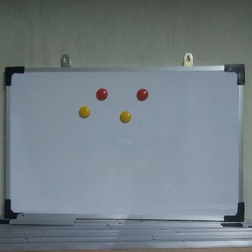 

White Board Magnet Uk. 80x120 cm