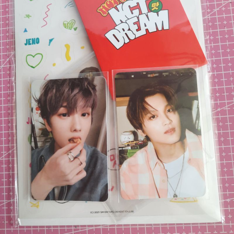 BOOKED 25.9 jisung haechan (md merch deco photoset pc sticker official nct dream hot sauce)