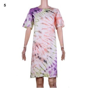 Daster Kaos Jumputan Tie Dye