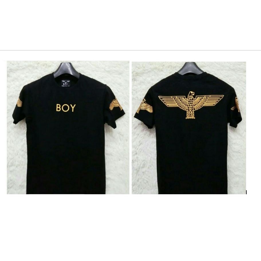 KAOS TERLARIS Ready Stock Boy London High quality Cotton baju men's t-shirt short sleeve baju t-shir