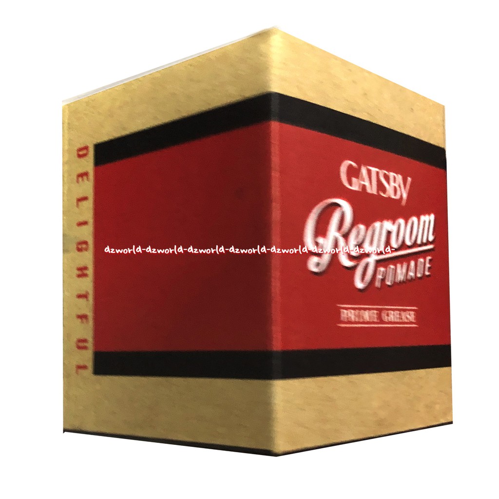 Gatsby Regroom Pomade Prime Grease Pome Rambut Pria 100gr