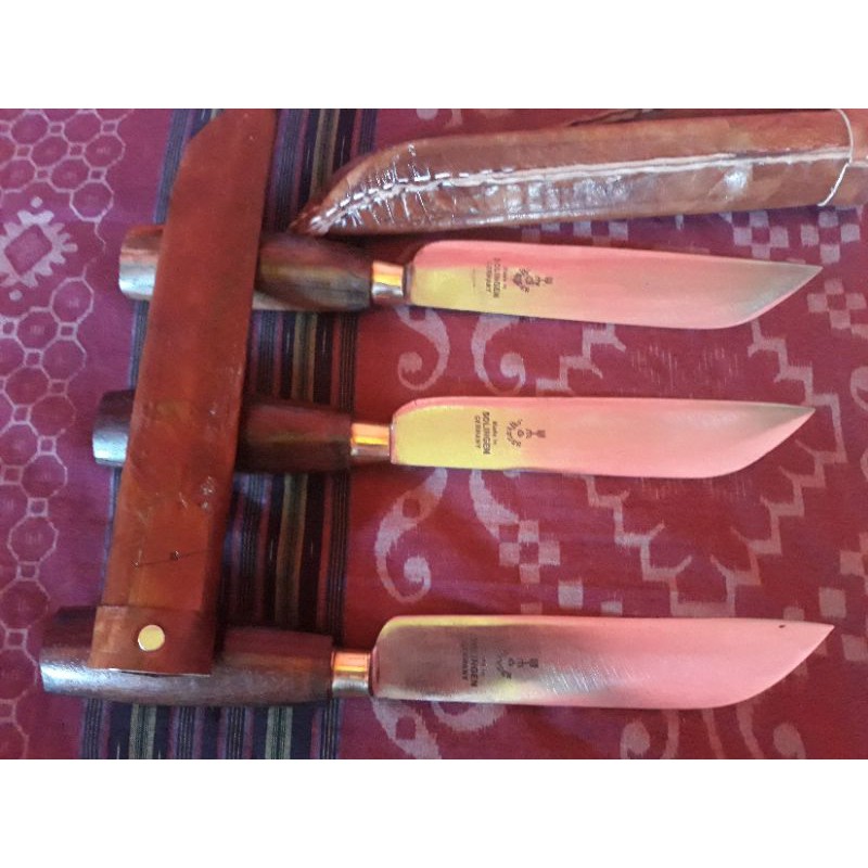 pisau cap garpu Solingan, sembelih, seset kulit