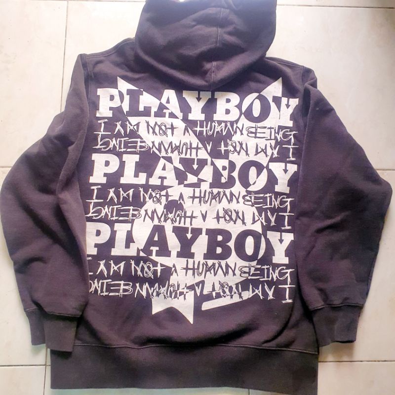 Hoddie Playboy x I Am Not Human Being