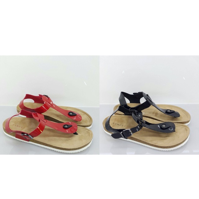 VINCCI Sandal red & black original