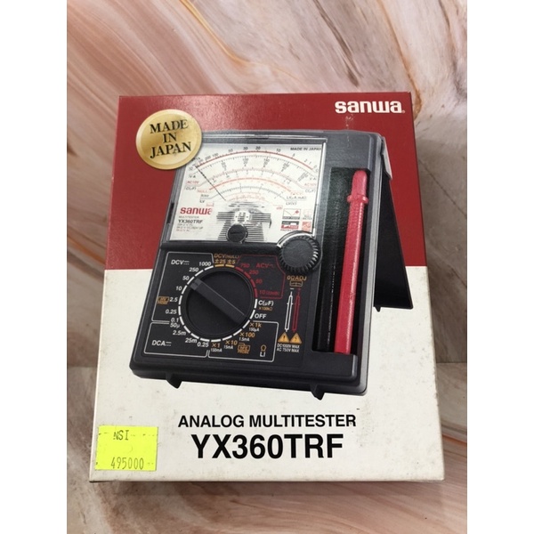 Analog Multitester Merk Sanwa