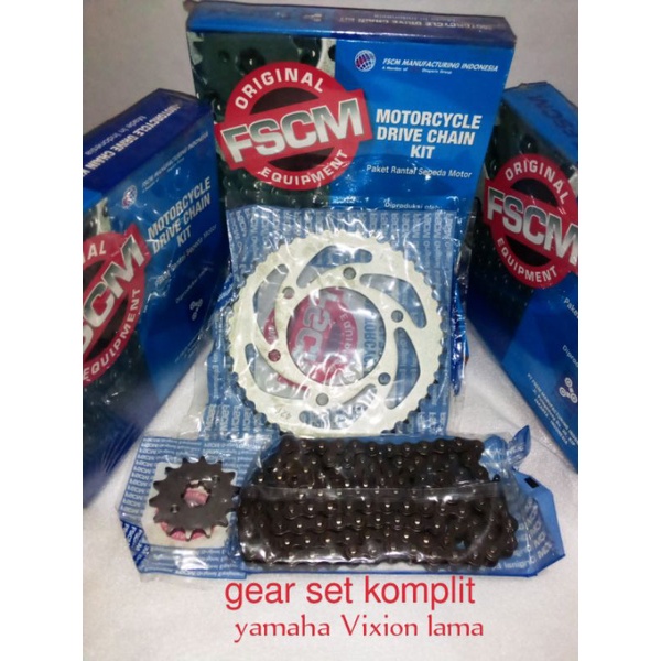 gear set gear paket fscm Yamaha vixion