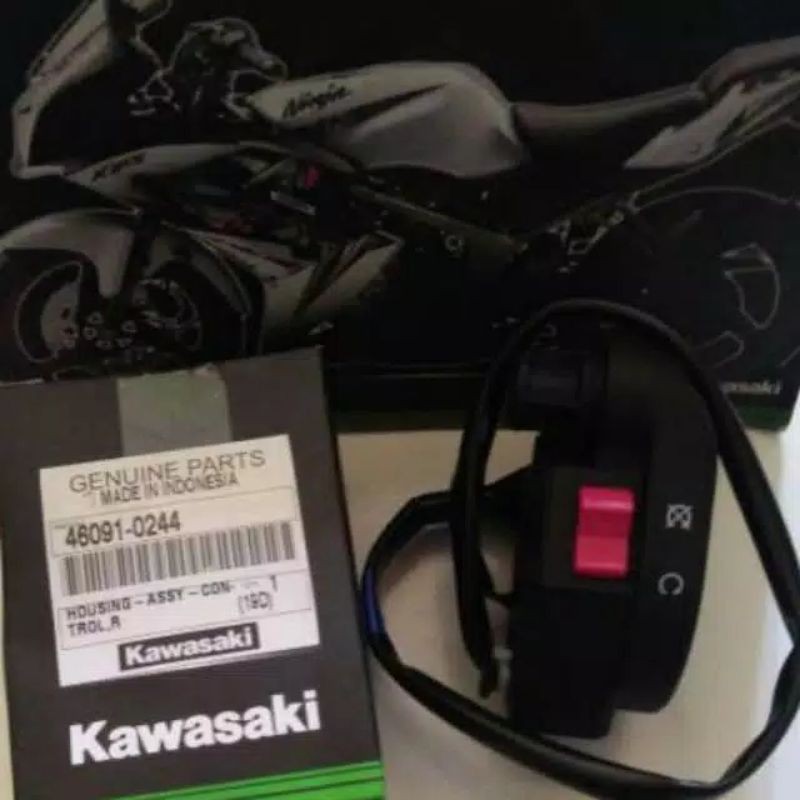 Saklar Kanan Ninja RR R Holder Kanan Ninja R RR Original Kawasaki