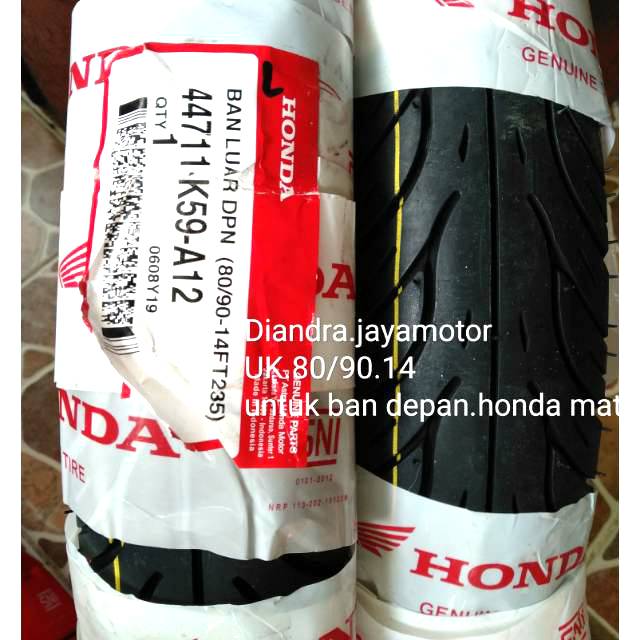 Ban tubles honda matic depan uk.80/90.14 for HONDA ALL