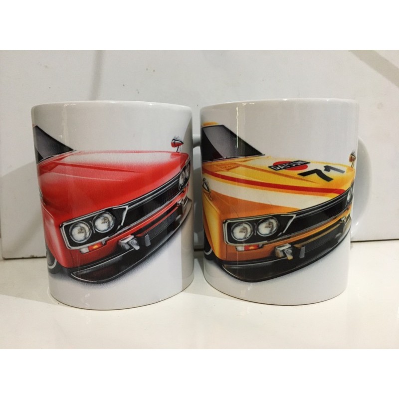 MUG CANTIK HOTWHEELS | MUG CUSTOM HOTWHEELS DATSUN