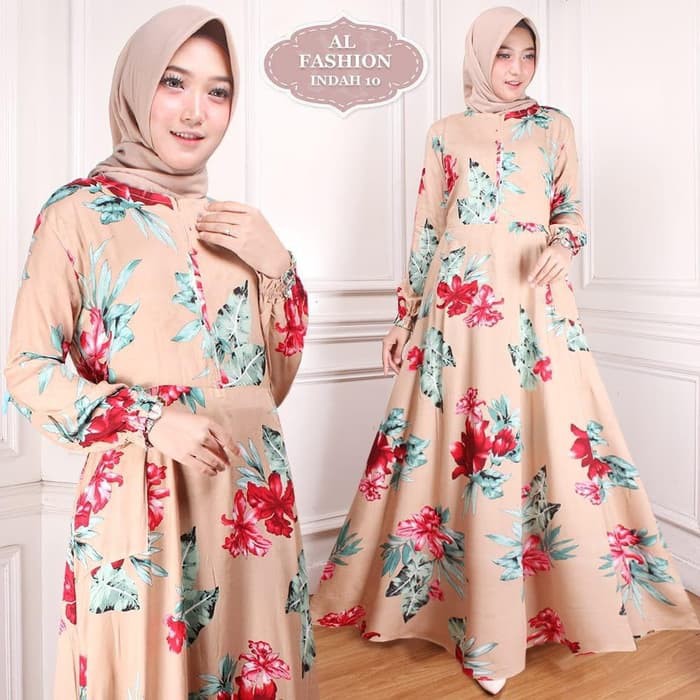 GAMIS WANITA TERBARU /GAMIS WANITA SYARI/  GAMIS WANITA NAZIVA BY YUSHA ILYASA G11M81