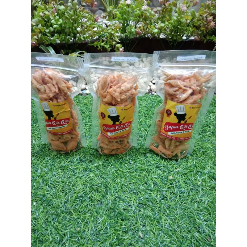 

kerupuk pangsit kekinian