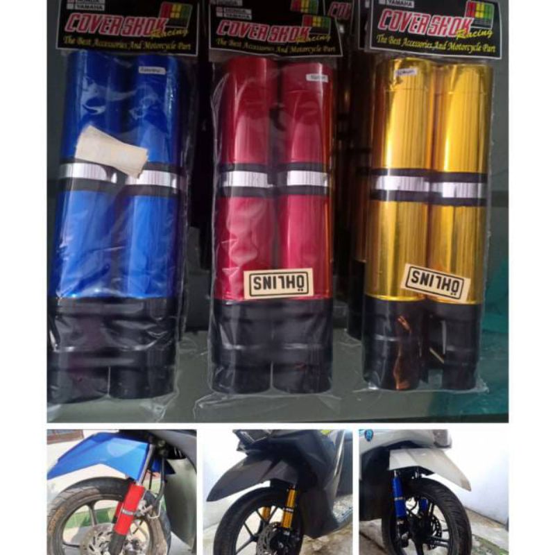 cover shock sok skok depan beat honda beat