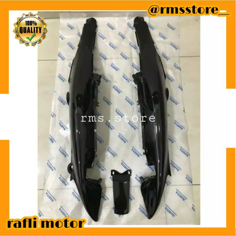 Body Belakang Jupiter Z burhan Hitam polos