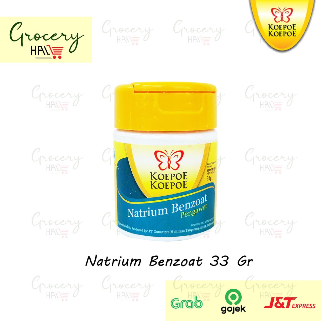 

NATRIUM BENZOAT / PENGAWET KOEPOE 33 GRAM