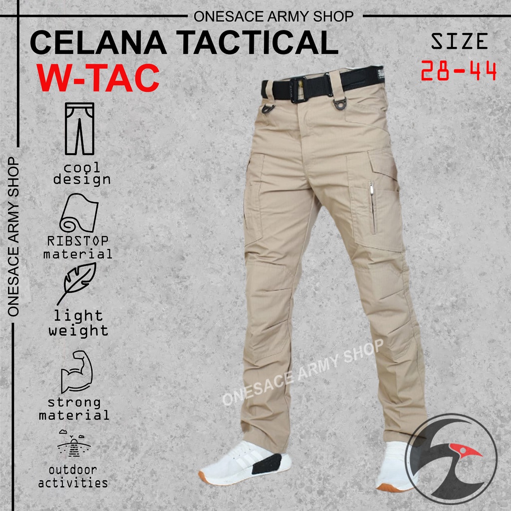 Celana Tactical W-TAC/wtac/Celana Pria Panjang/Celana Cargo Panjang/Army/Outdoor/PDL