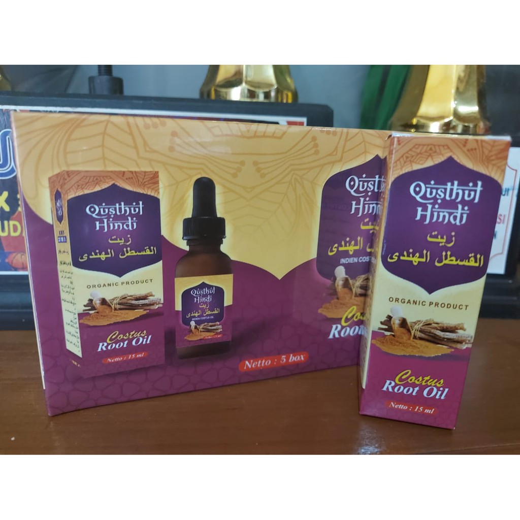 Qusthul Hindi Costus Root Oil Tetes 15ml