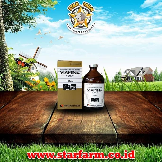 ~~~] Viamin 34 Inj 100ml - Star Farm