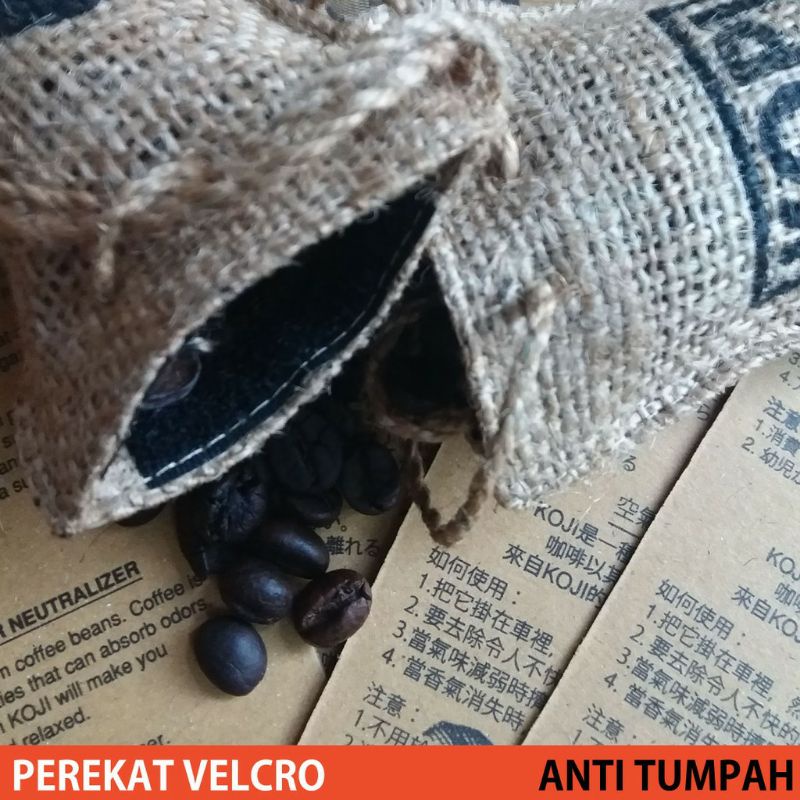 Pengharum Pewangi Gantungan Mobil Biji KOPI BALI Parfum Ruangan Aroma Coffee Lampung Krakatau Gayo