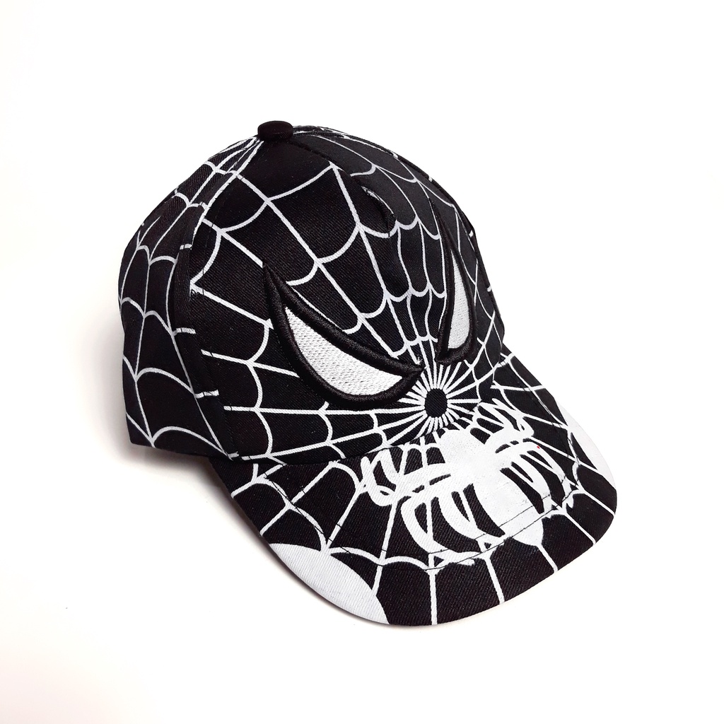 Topi anak laki laki perempuan umur 2 3 4 5 6 7 8 9 tahun murah baseball lucu import boboiboy-HITAM