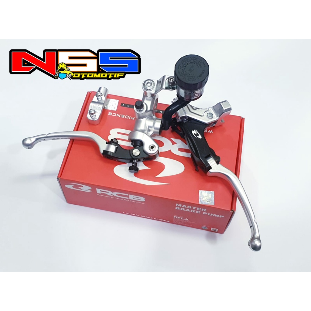 Set Master Rem RCB Racing Boy S1 Plus Handle Kiri RCB S1 Aerox Mio Vario Ninja Dll