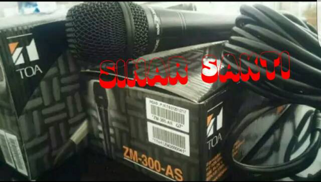 MURAH MIC TOA CONDENSOR ZM 300 AS ( ORIGINAL )