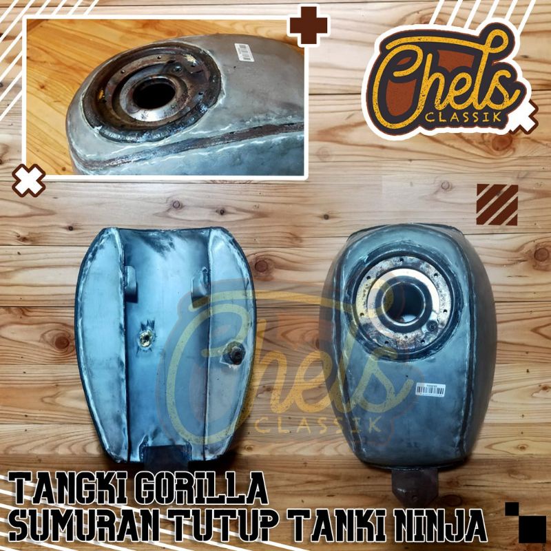 tangki TENGKI GASTANK HONDA MONKEY gorilla tutup ninja