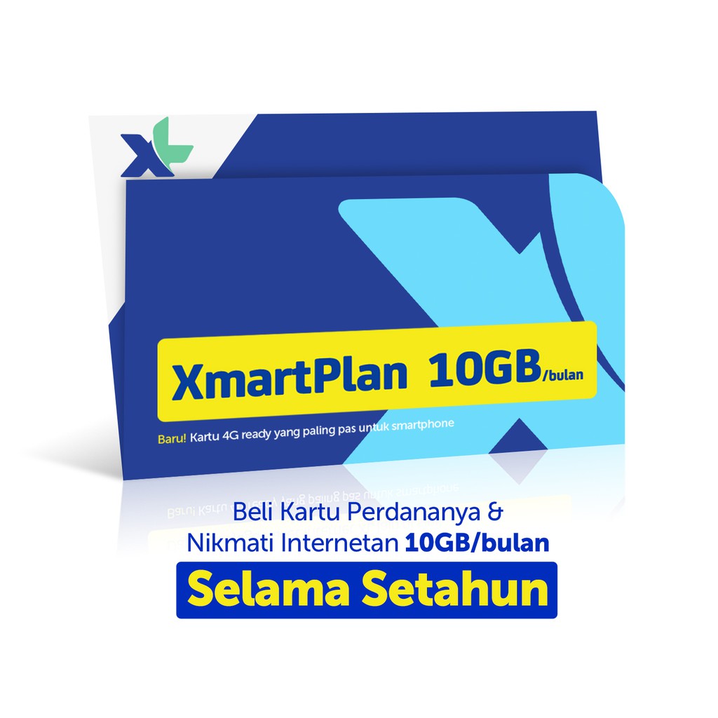 Super Diskon Kartu Perdana Xl Paket Data Xmartplan 10gb 12 Bulan Shopee Indonesia