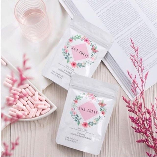 ANA COLLY ANACOLLY SUPLEMEN PEMUTIH WHITENING GLUTA COLLAGEN 100% ORIGINAL THAILAND