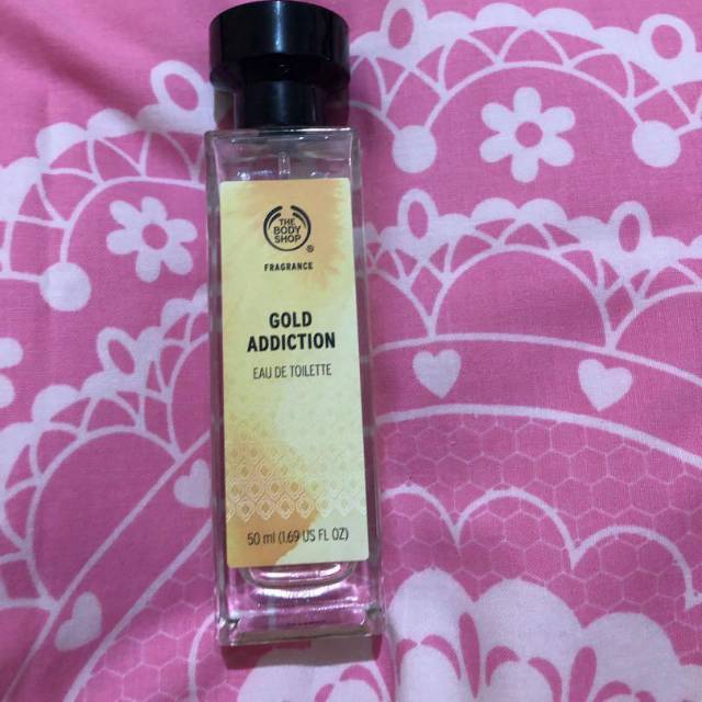Parfum Body Shop Fragrance Gold Addiction Edt 50ml