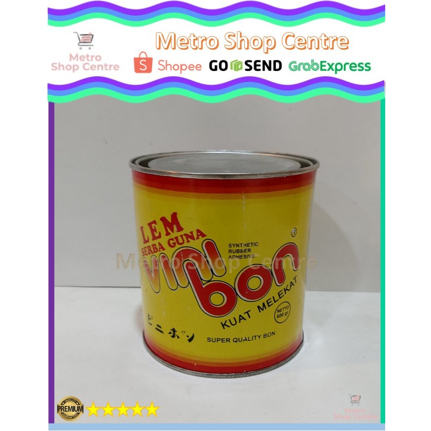 

ViniBon - Lem Kuning (Aibon) Cair Serbaguna 600 gram (1 Kg)