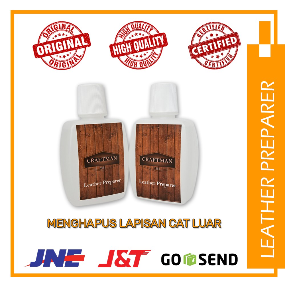 

Leather Preparer and Deglazer - PENGHAPUS LAPISAN CAT BAHAN KULIT
