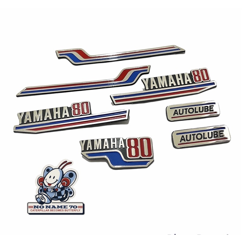 emblem emblim set yamaha v80 v 80 autolube import Goodquality