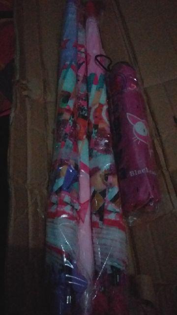 Payung Fancy Double Dalam Silver Merk Nagoya