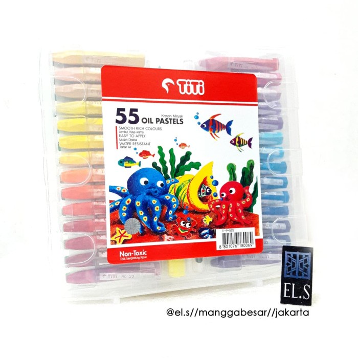 

PASTEL-DRY-OIL- TITI OIL PASTEL 55 WARNA ( CRAYON ) -OIL-DRY-PASTEL.