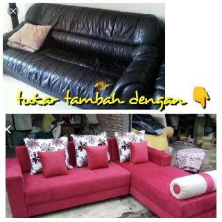 Tukar tambah kursi sofa rusak jadul dengan midel terbaru Tukar tambah kursi sofa rusak jadul dengan midel terbaru
