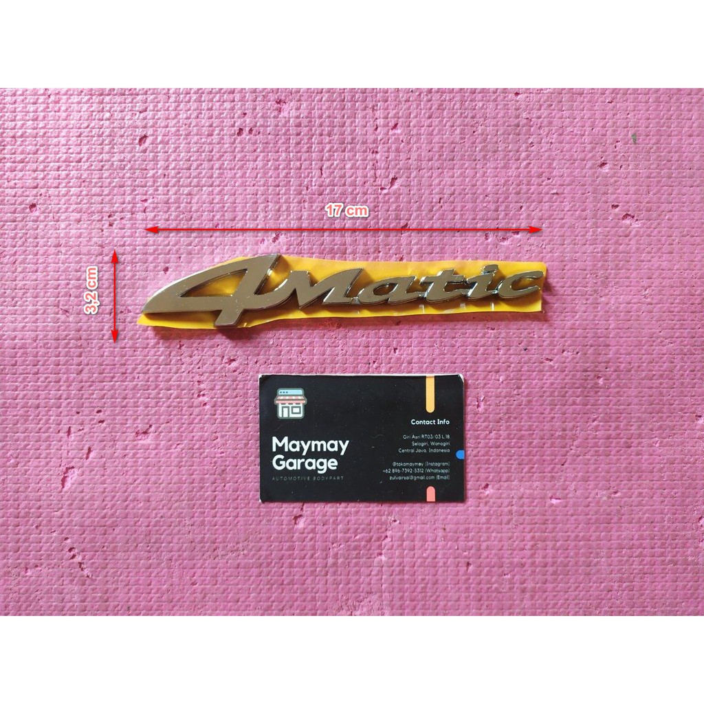 Emblem Logo 4Matic / 4 Matic - ORI