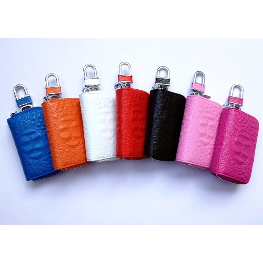 Gantungan Sarung Dompet Kunci Motif Kulit Buaya sintentis Premium Series