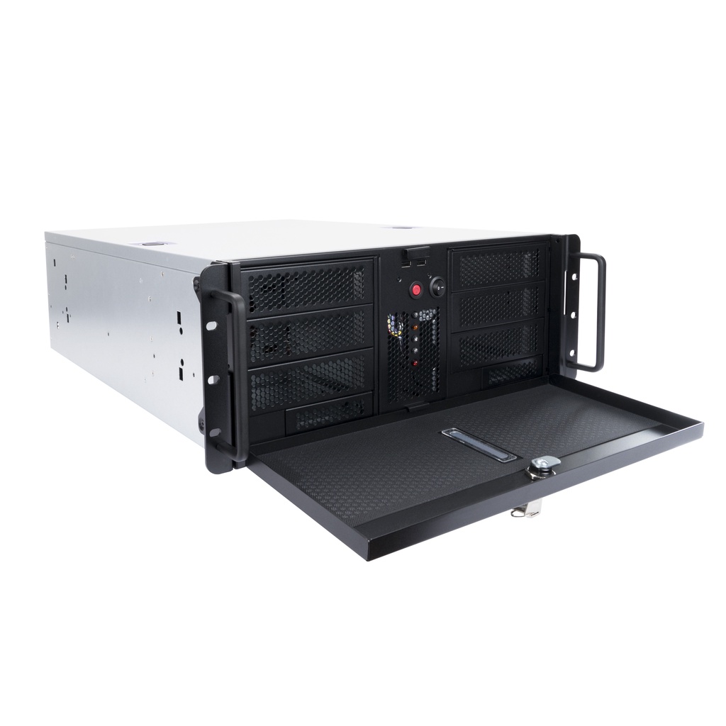 Rackmount Chassis INWIN IW-R400-03N | 700W Bronze | Open-Bay 4U Server