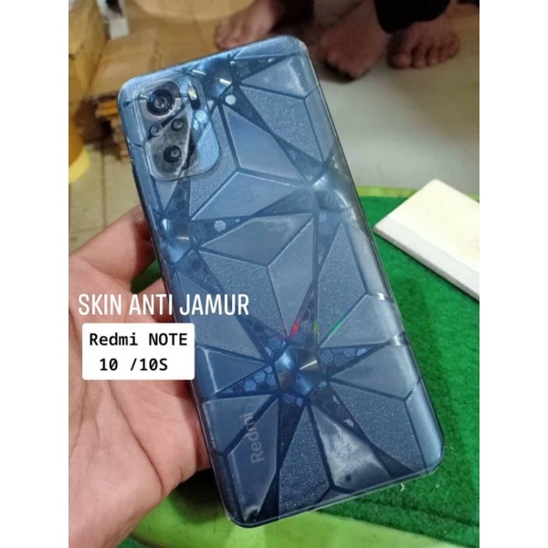 Redmi Note 10 /10s, SKIN Garskin Motif BINTANG Anti Jamur