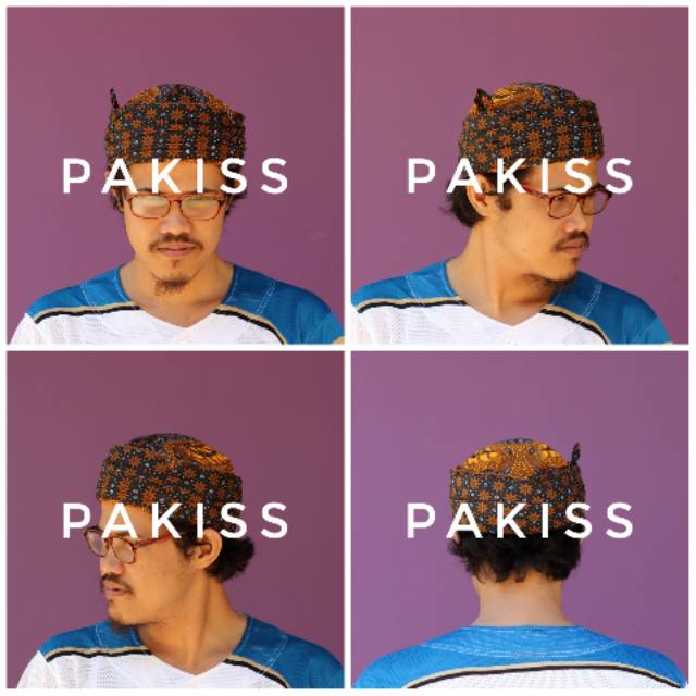 Blangkon Sunda Candra Sumirat - Ikat Iket Sunda Kualitas Premium - Candra Batik