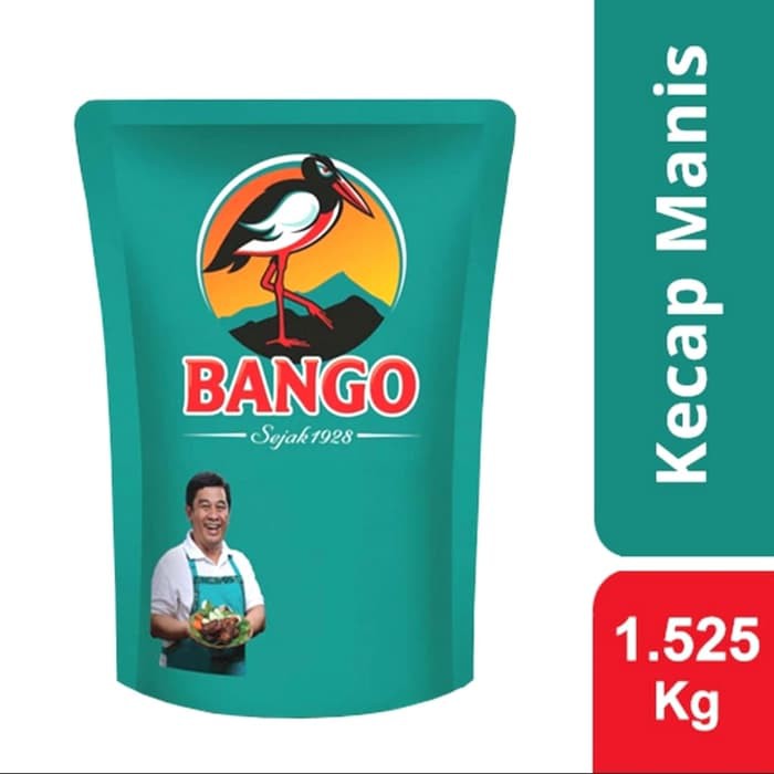 

Kecap Bango / Bango Kecp / Kecap Kedelai Bango / Kecap Manis 1.5 Liter 1.525kg