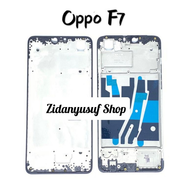 FRAME TULANG TENGAH TATAKAN DUDUKAN LCD OPPO F7 TULANG LCD