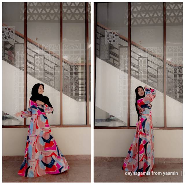 Gamis bahan Rayon