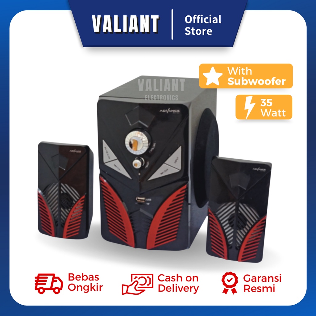 Advance Multimedia Speaker with Subwoofer System and Bluetooth M160BT / M-160 BT