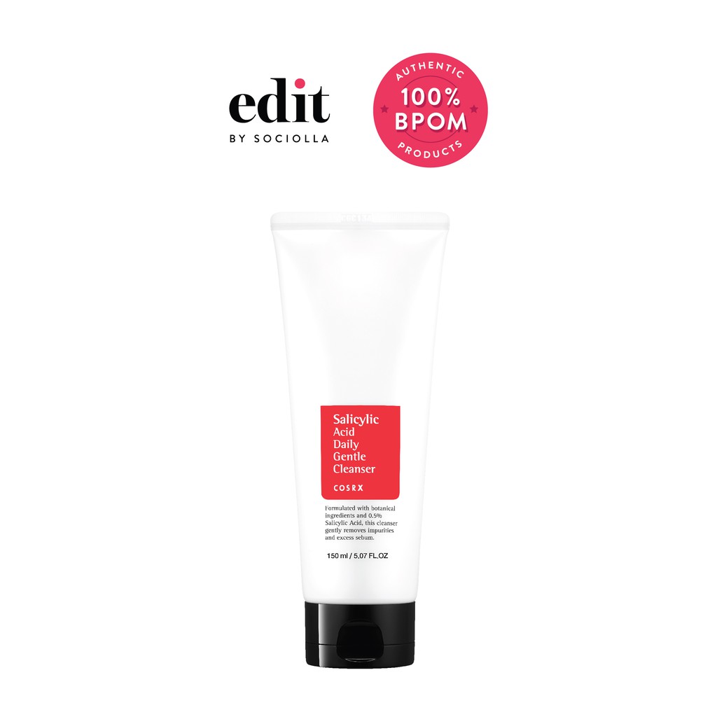

COSRX Salicylic Acid Daily Gentle Cleanser - size: 150 ml - Edit by Sociolla