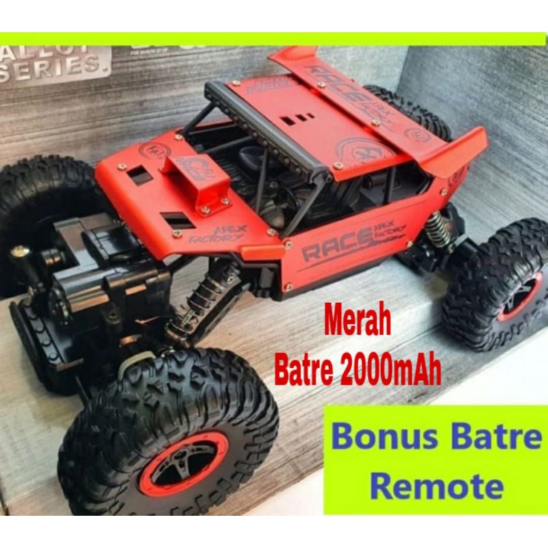 MOBIL REMOT RC OFFROAD METAL 4WD 2,4Ghz BATERE 9000mAh DURASI MAIN 1JAM MAINAN RC REMOTE CONTROL