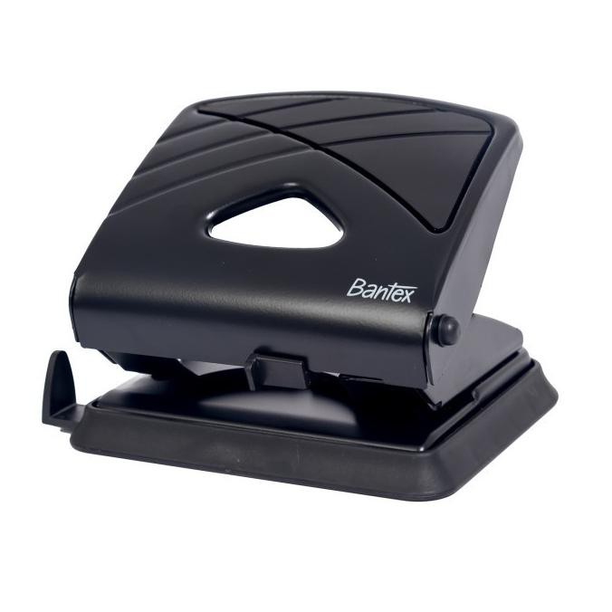

✨BISA COD✨ Bantex Office Perforator Large 2 Holes 2,5mm #9306 - Black